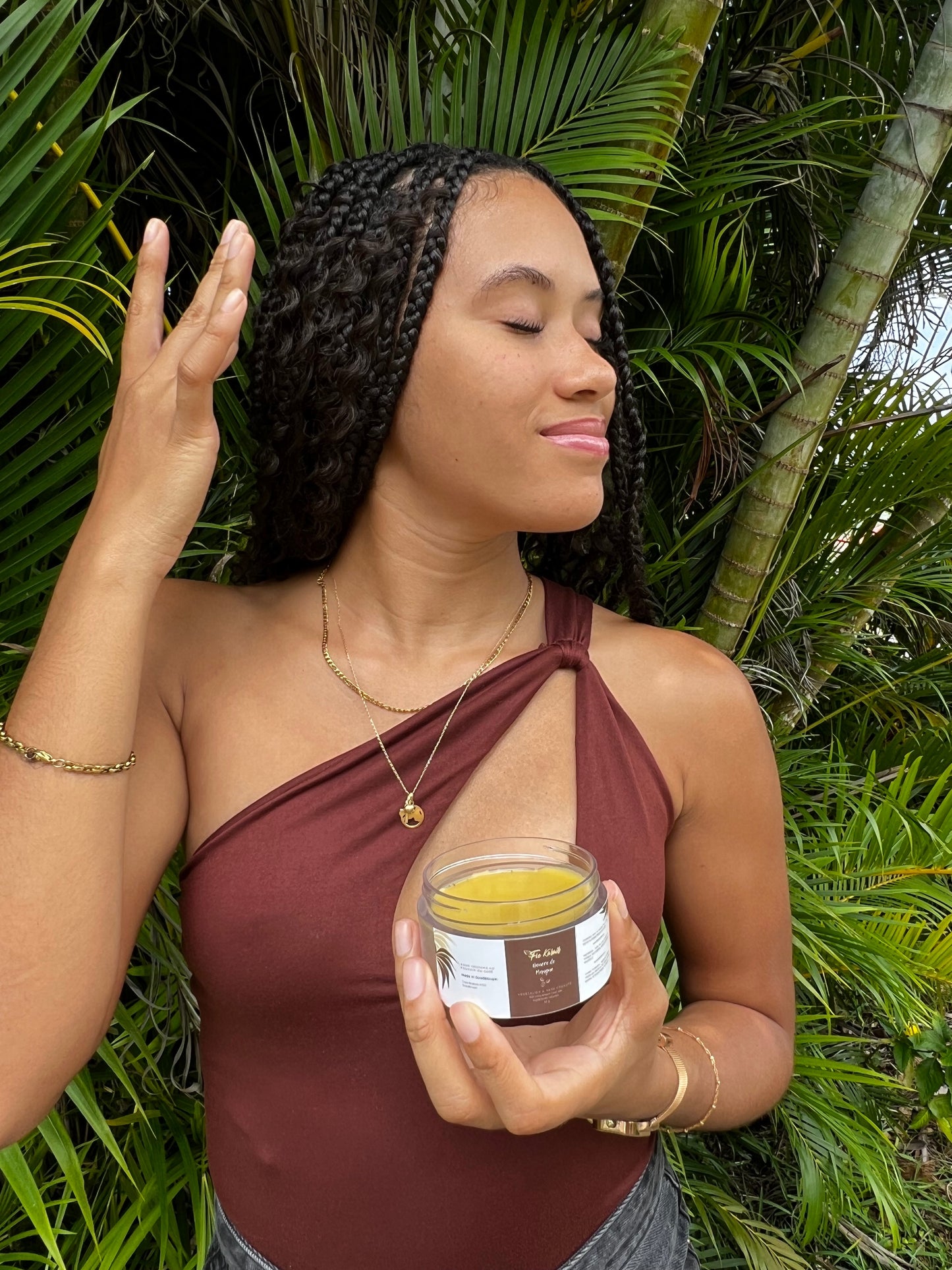 Beurre de Mangue infusé au Café – Nutrition Intense & Croissance Capillaire