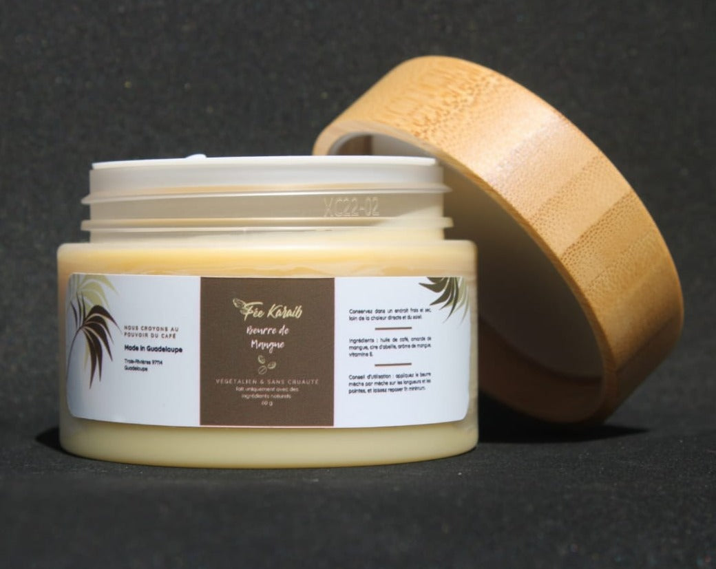 Beurre de Mangue : l'allié des cheveux secs